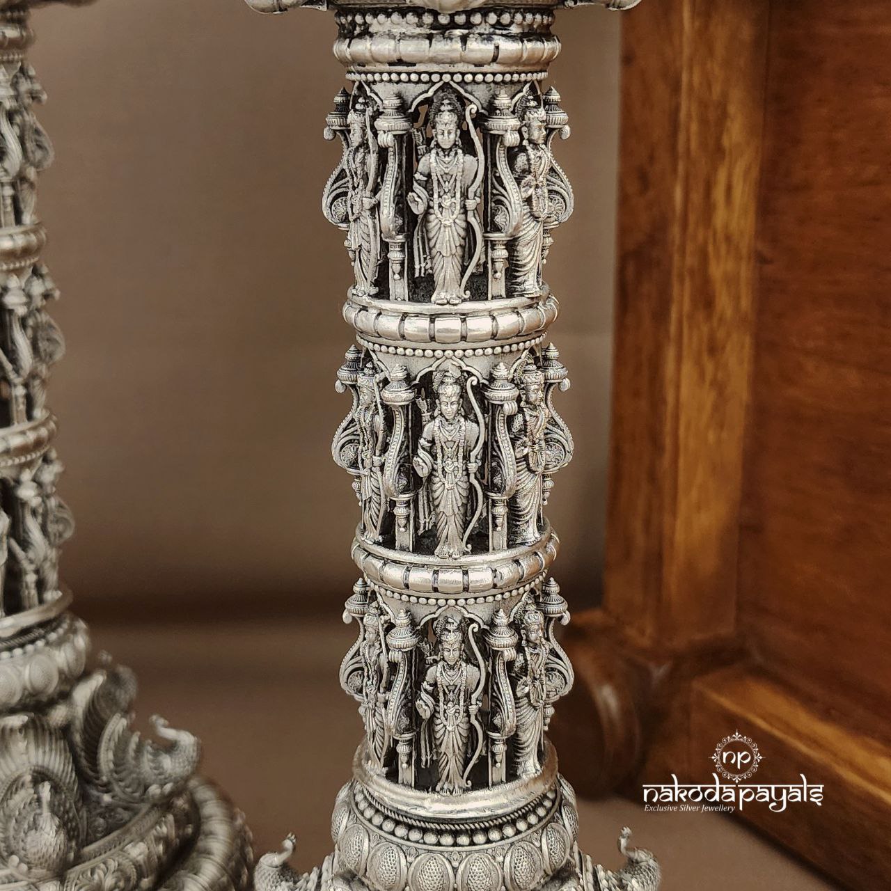 Raman "11.5 Inch" Deepam Pair (Aa2527)