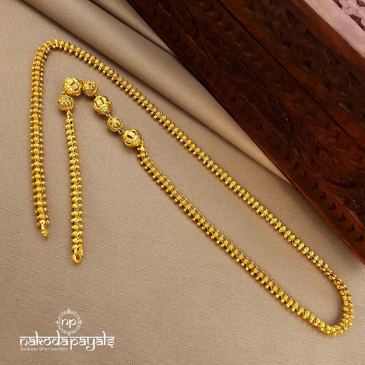CZ Ball Mope Cum Thali Chain (Gn9961)