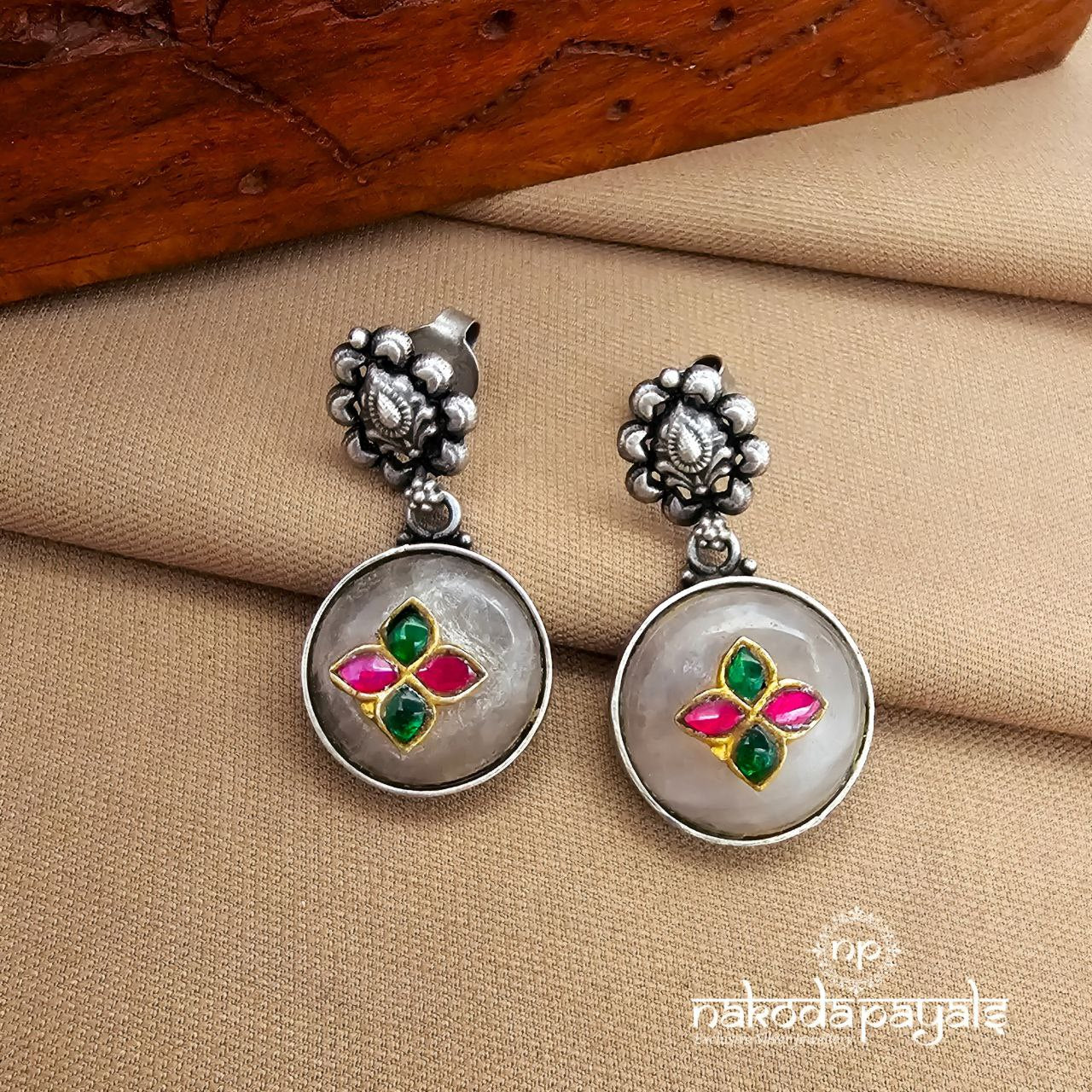 MultiColor Circular Earrings (C3881)