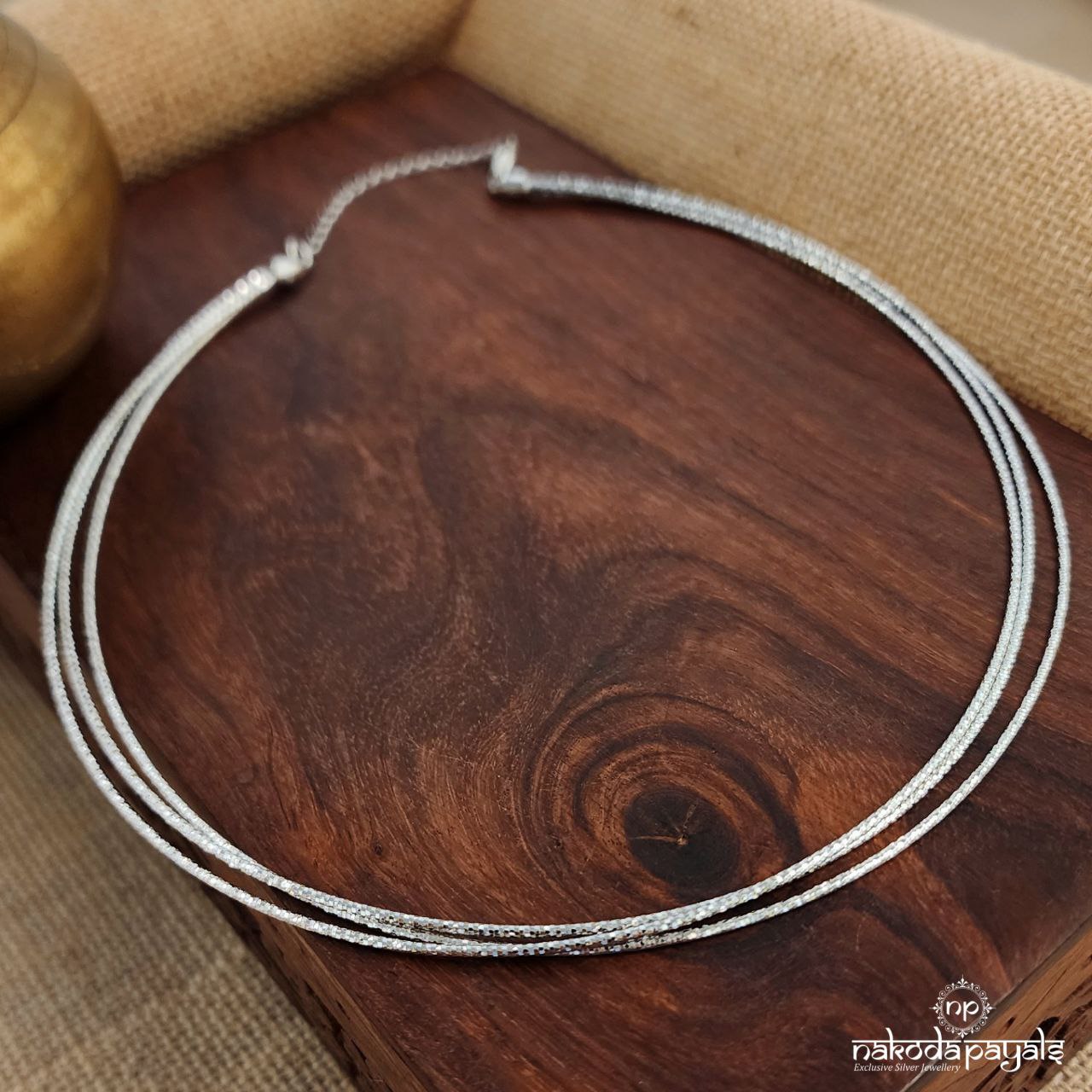 Silver Echo Neckpiece (St3373)
