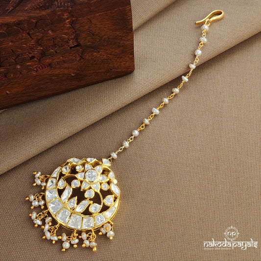 Moissanite Maang Tikka (Gm1122)