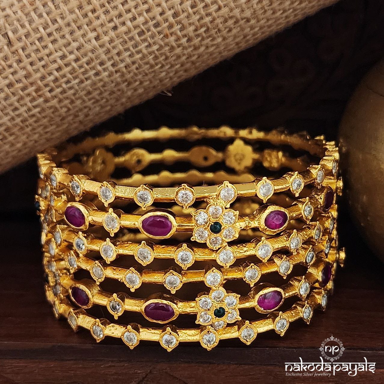 Glorious MultiColor Bangles Pairs (2.4) (Gk3134)
