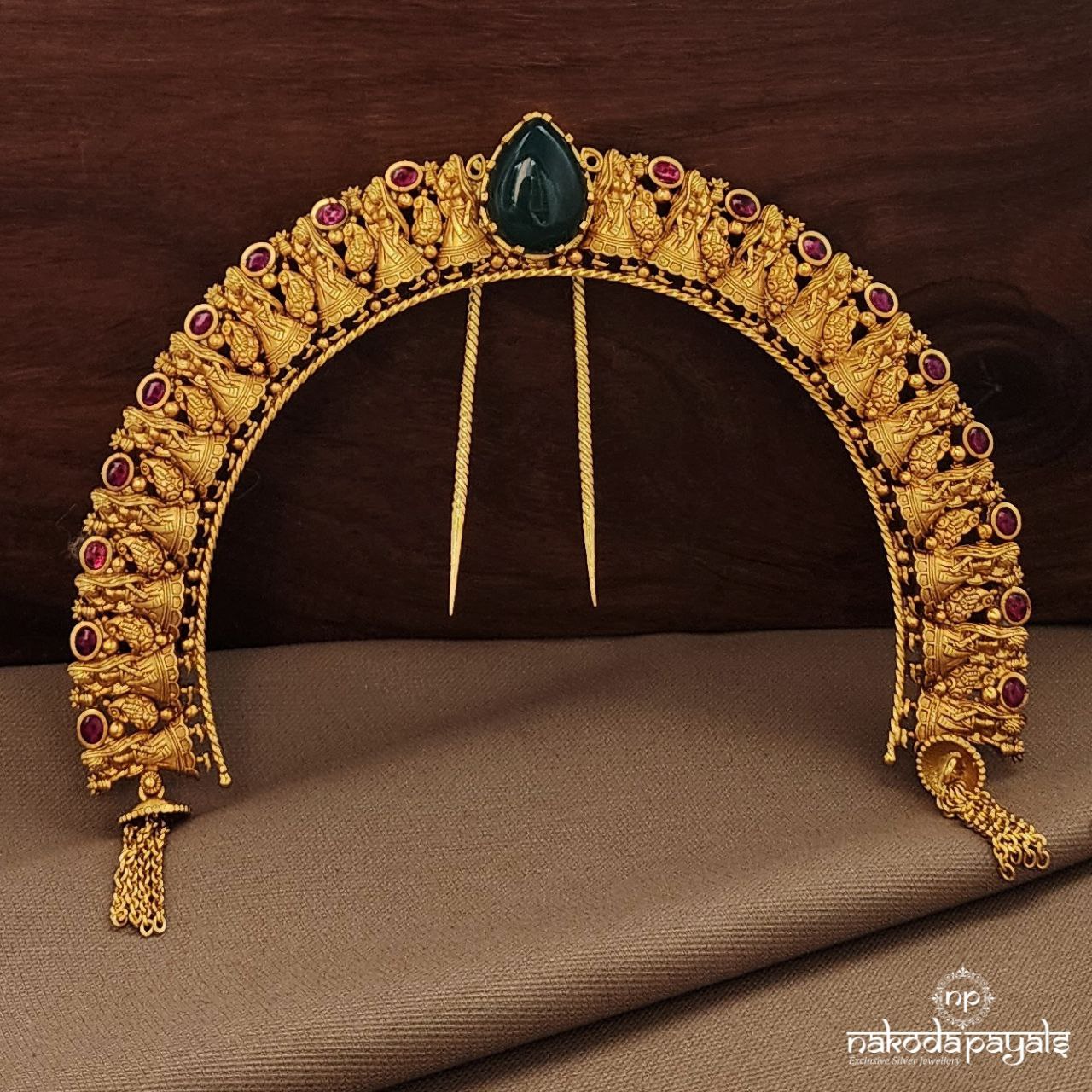 Emerald Green Hair Accessories (Ha0068)