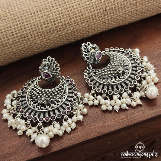 Elegant Pearled Earrings (C3719)