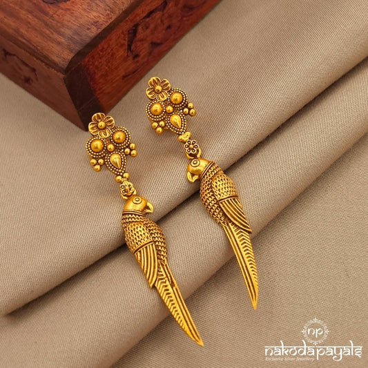 Cute Parrot Earrings (Ge10823)