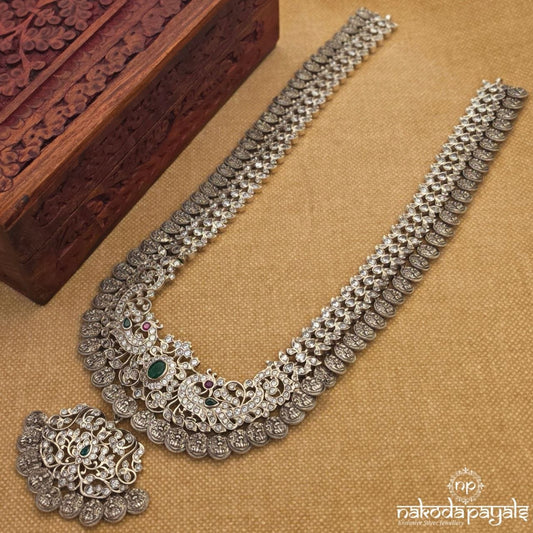 Peacock Lakshmi Kasu Neckpiece (N12000)