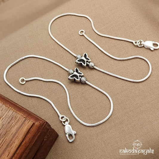 Butterfly Movable Anklets (A6537)