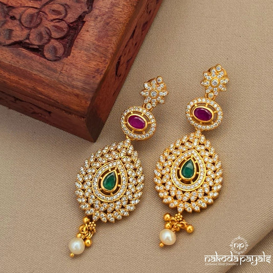 Exquisite Kemp Pearl Chandbali (Ge10640)
