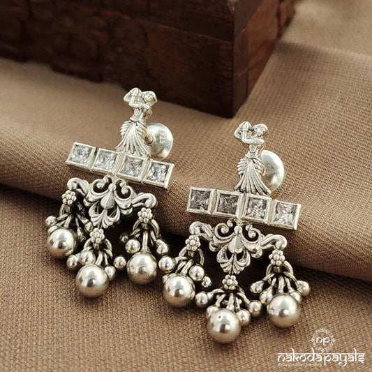 Girl Ball Drop  Studs (S9491)