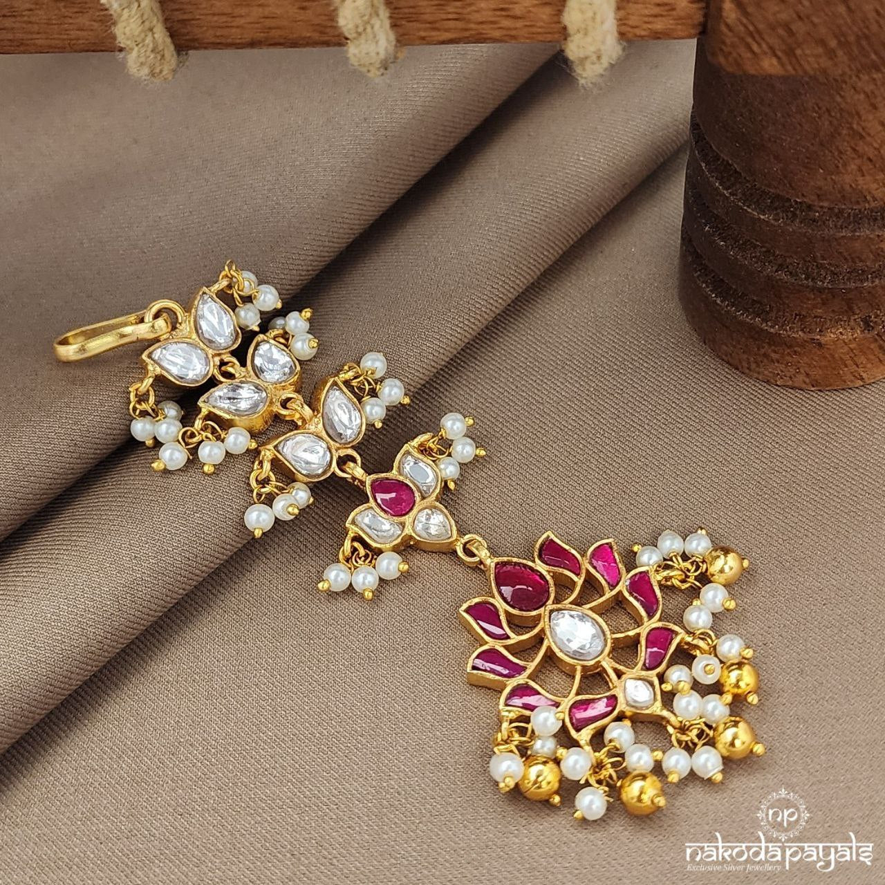 Gorgeous Kemp Kundan Maang Tikka (Gm1061)