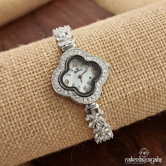 Sparkling CZ White Watch (W0249)
