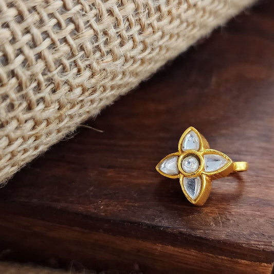 Kundan Clipon Nosepin (Np716)