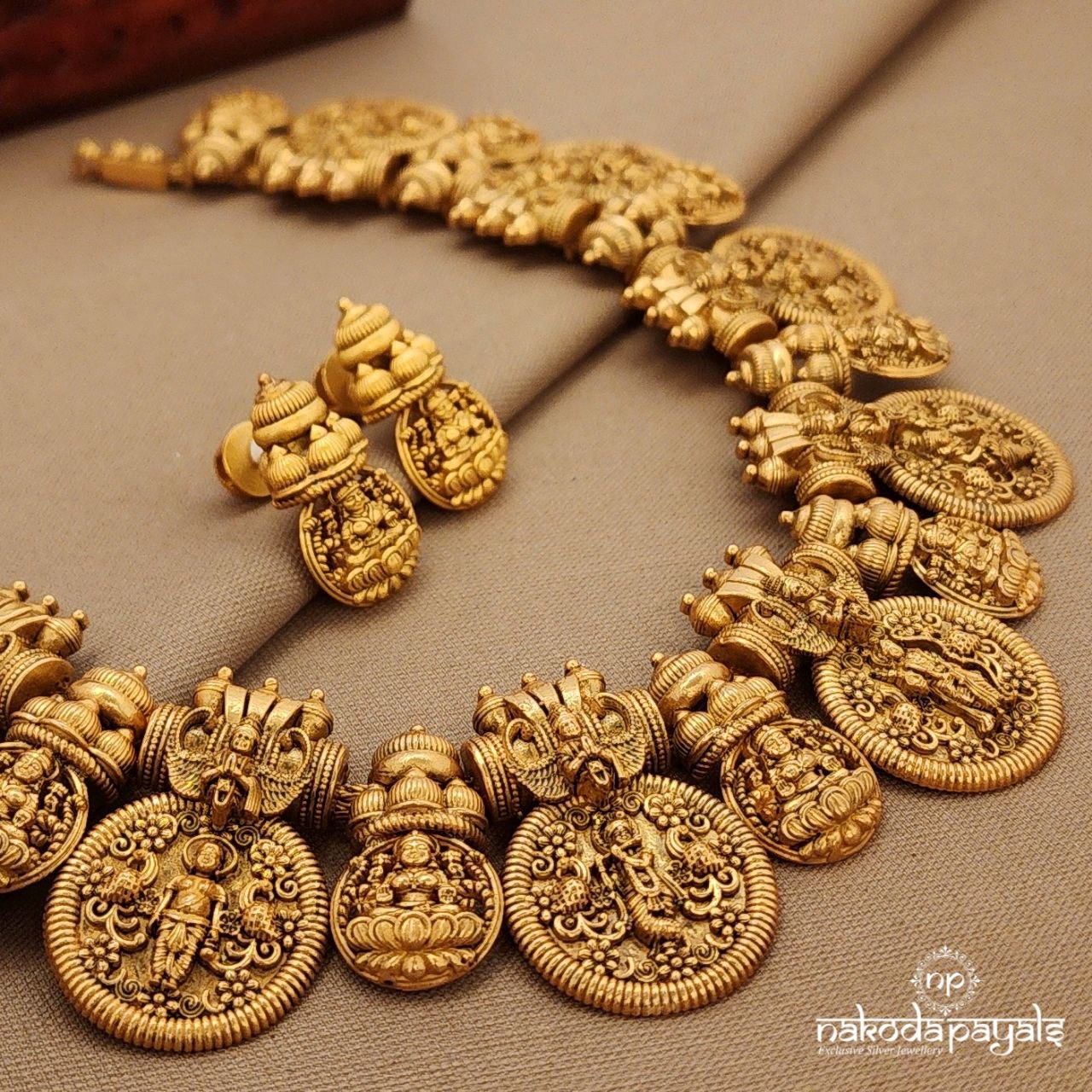 Krishna Lifestyle Neckpiece With Earrings (Gn10006)