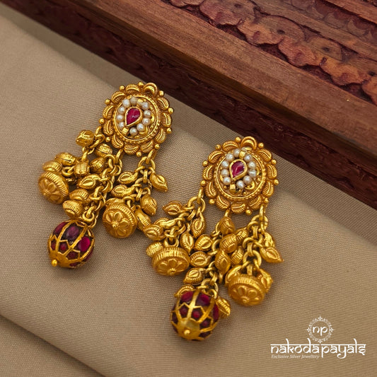 Gorgeous Kundan Earrings (Ge10943)