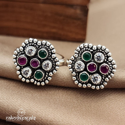 Hexagon MultiColor Toerings (T4637)