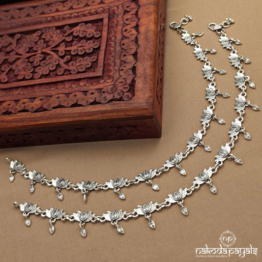 Eye Chain  Lotus Anklets (A6931)