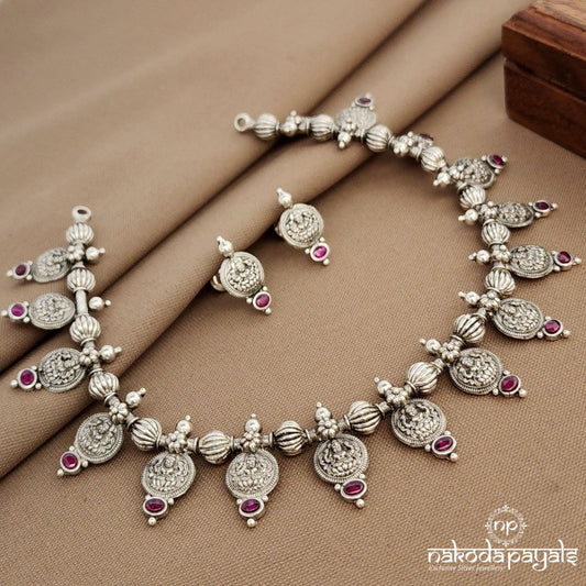 Lakin Coined Neckpiece With Earrings (N11373)