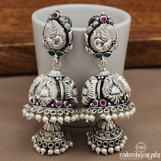 Amazing Mango Pearl Jhumka (J1461)