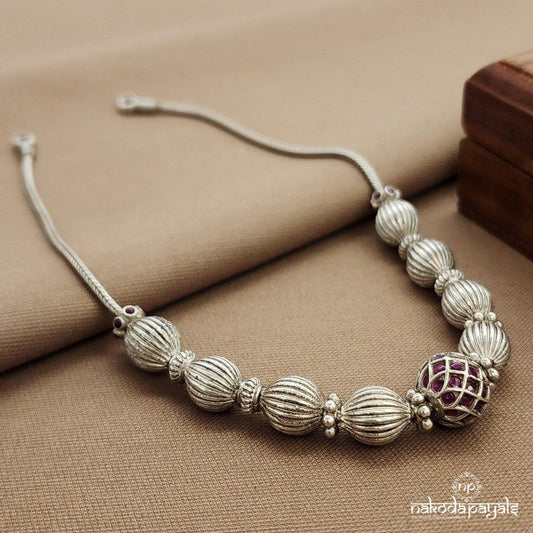 Pink Ball  Neckpiece (N11360)