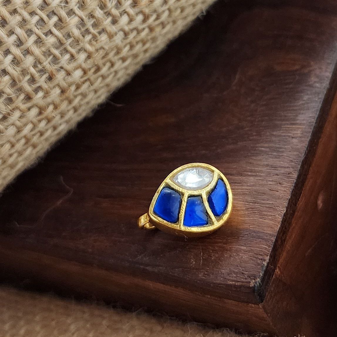 Kundan Clipon Nosepin (Np721)