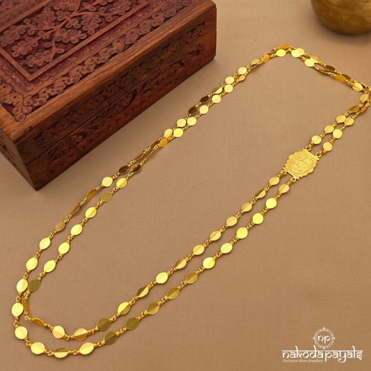 Double Layered Lakshmi Avalakki Mope Mala (Gn10595)