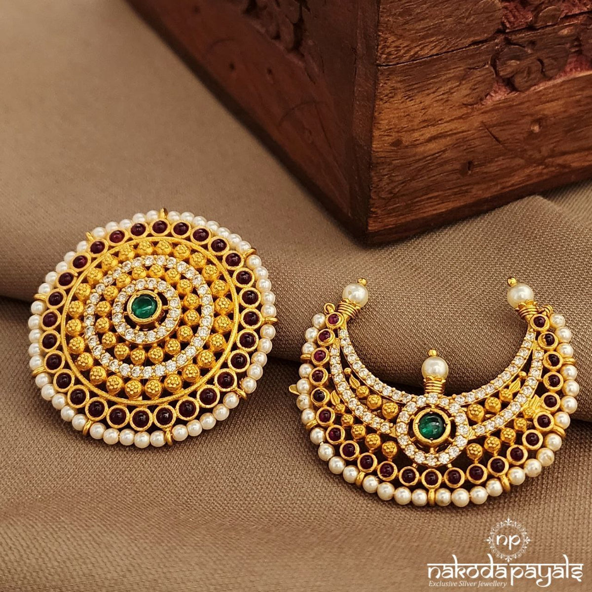 White CZ Surya Chandra (Ha0105)