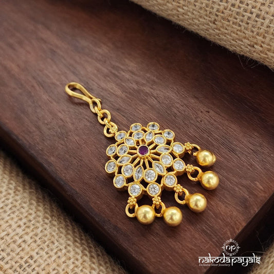 Elegant Ball Drop Maang Tika (Gm0960)