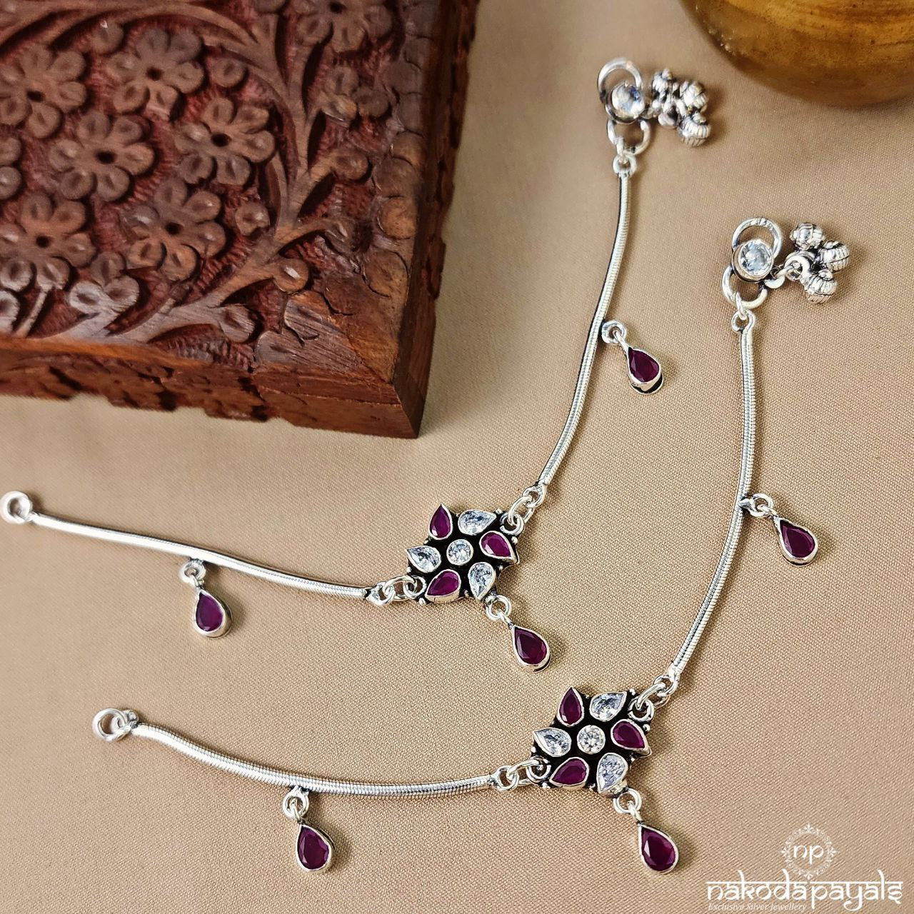 Baby Anklets (7.5 Inches ) (Variants Listed) (Ka9307)