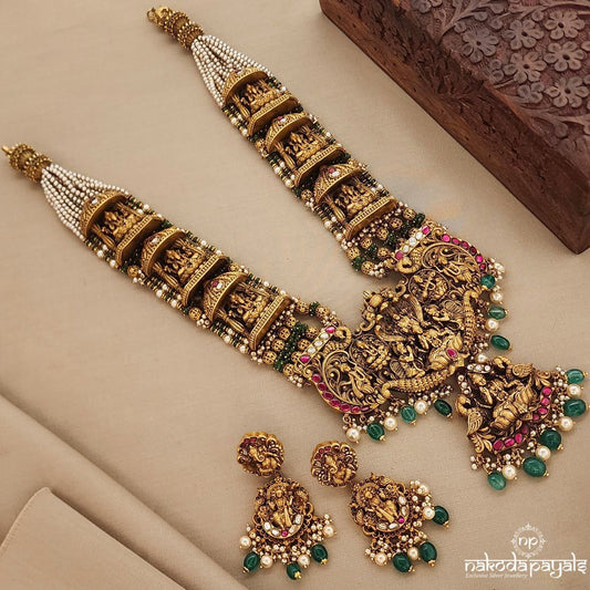 Goddess Neckpiece With Earrings (Gn9634)