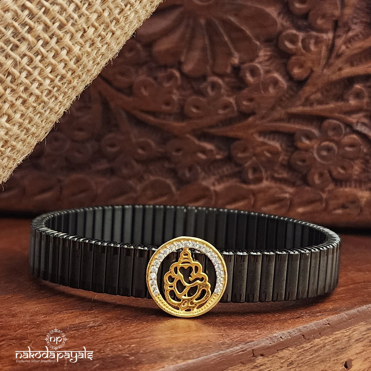 Ganesha Elastic Bracelet (Mc1086)