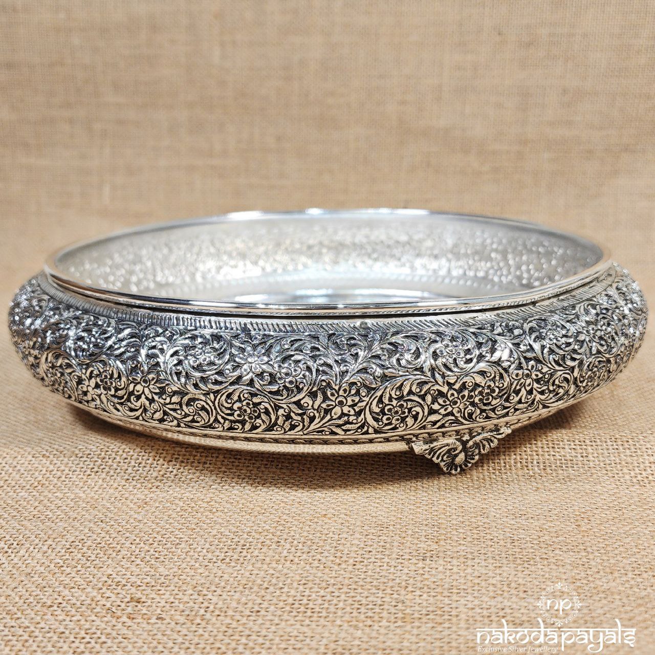 Stunning Floral Plate (Aa1523)