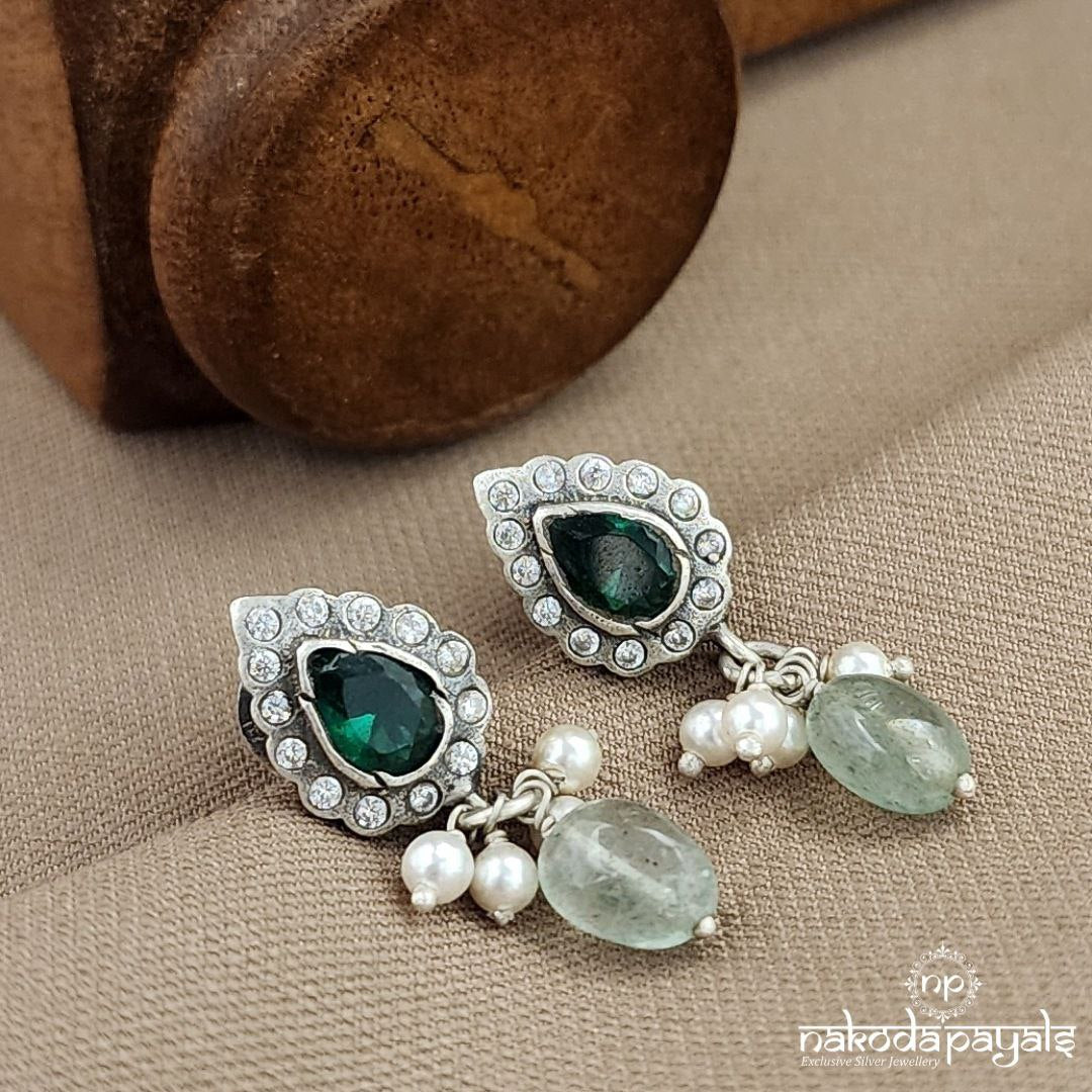Green Drop Studs (S3619a)