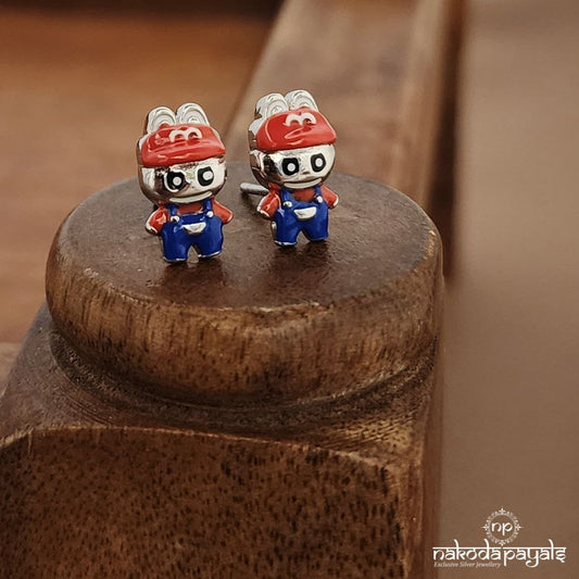 Mario Luigi Kids Earrings (Ka9468)