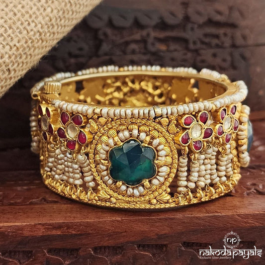 Traditional Green Screw Kada (Gk3175)