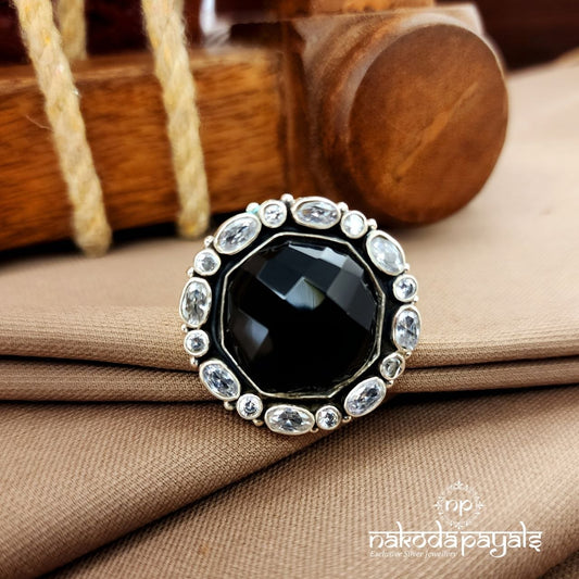Black  Finger Ring (F2944)