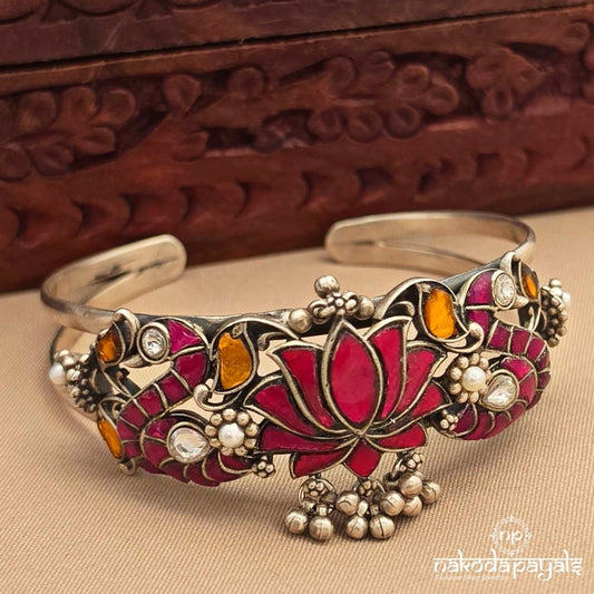 Kundan Lotus Birdy Kada (K6351)