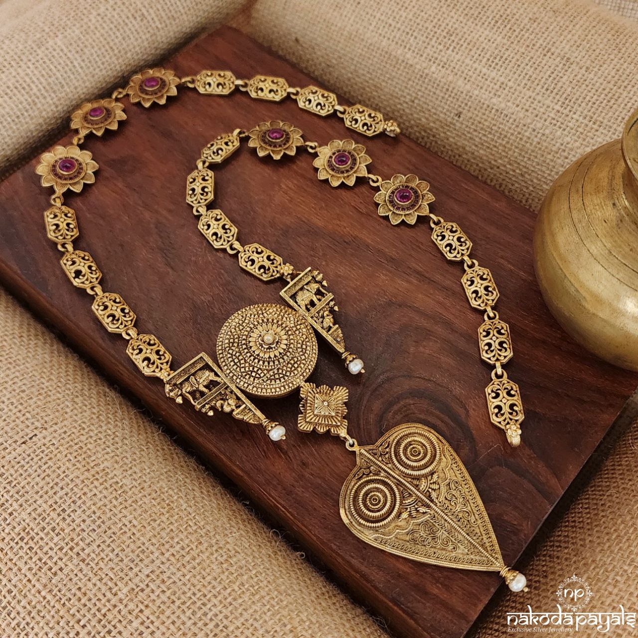 Tribal Elephant Neckpiece (Gn8334)