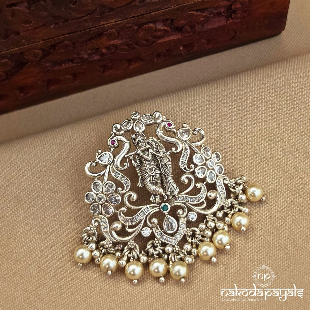 Radhakrishnan Pearl Pendant (P2665)