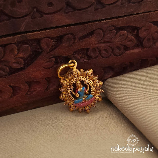 Floral Lakshmi Pendant (Gp2368)