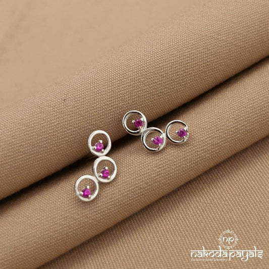 Elegant Circular Earrings (St4002)