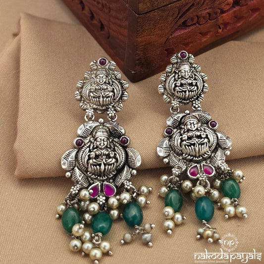 Lakshmi Pearly Chandbali (C4263)
