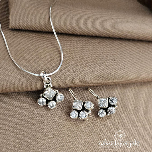 White  Pendant Set (N11539)