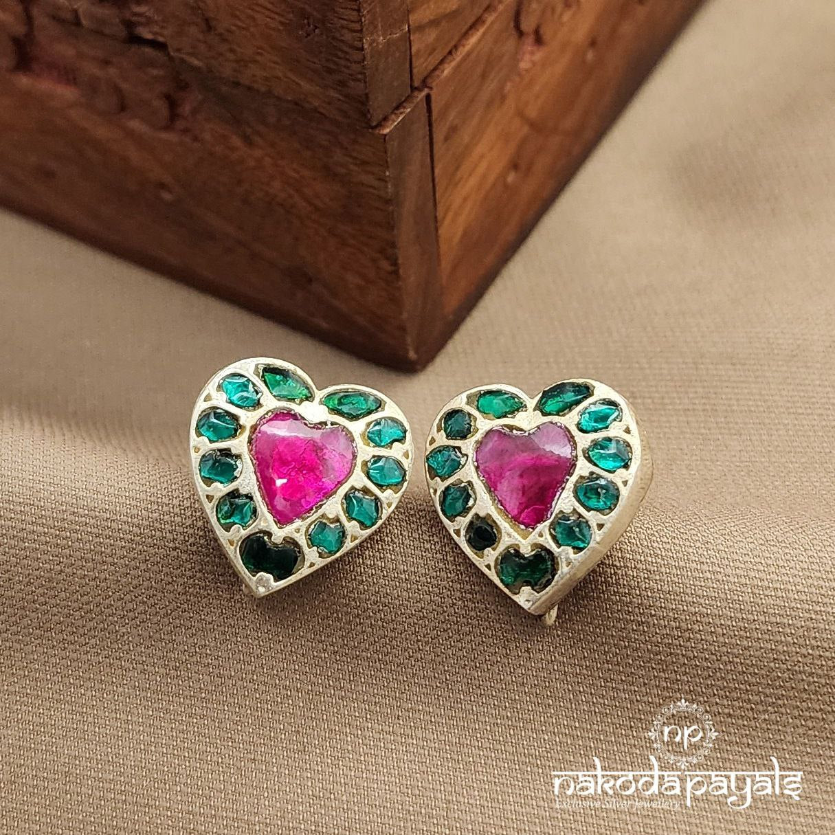 Sweetheart Kundan Studs (S3722)