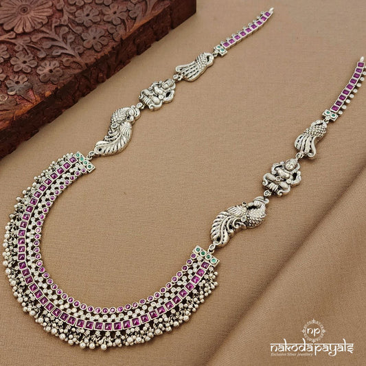 Glorious Peacock Kemp Neckpiece  (N11319)