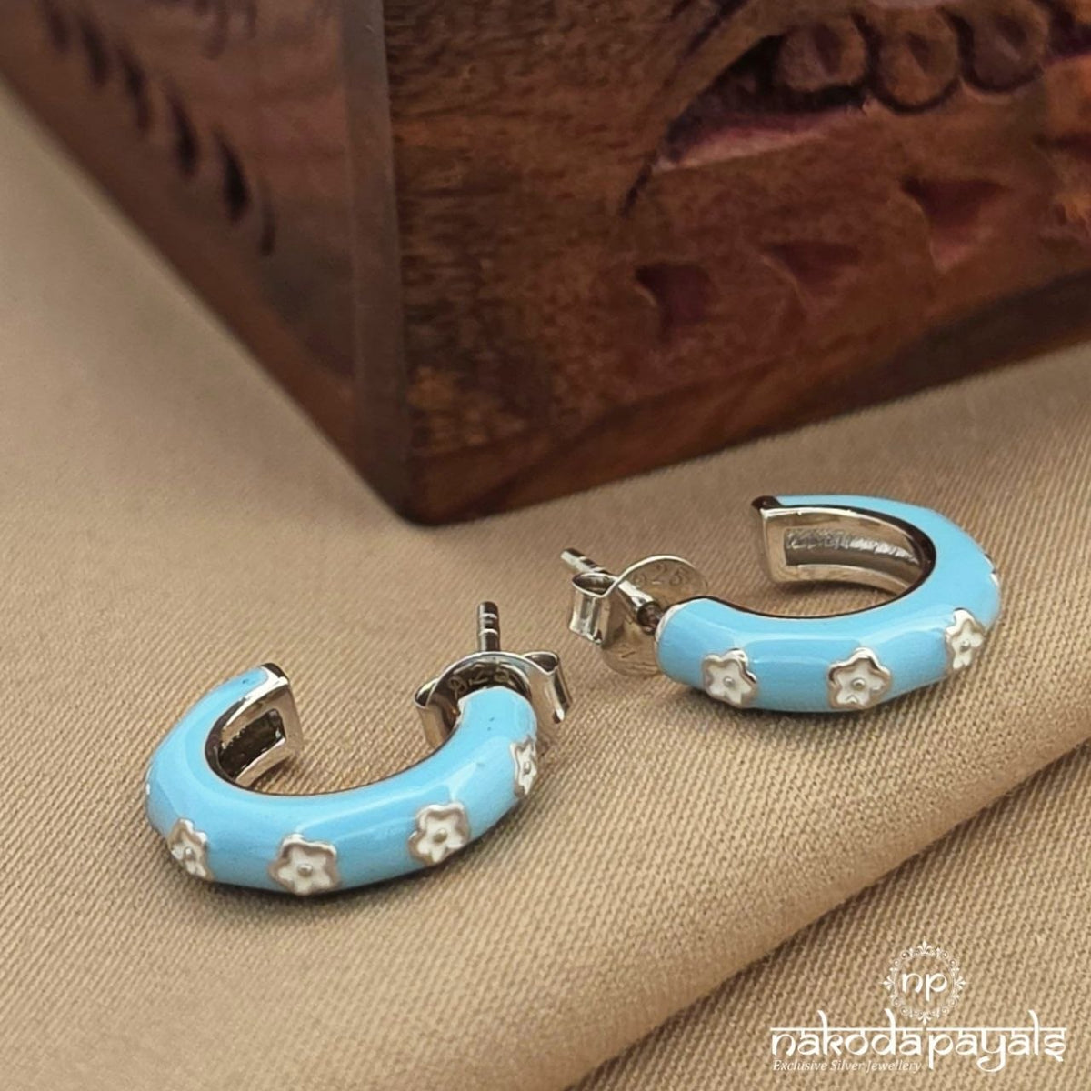 Floral Bali Earrings (St4190‐91)