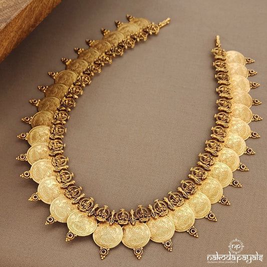 Blessing Lakshmi Coin Neckpiece  (Gn9472)