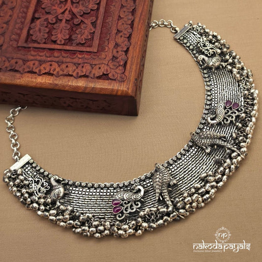 Majestic Peacock Neckpiece (N11869)