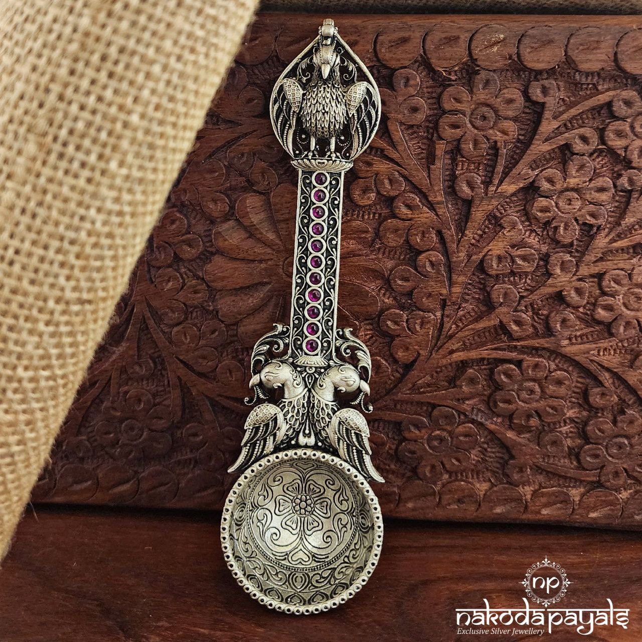 Panch Patre With Spoon (Aa1462)