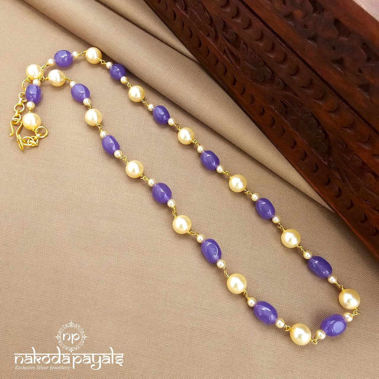 Amethyst Bead Neckchain (Gn9967)