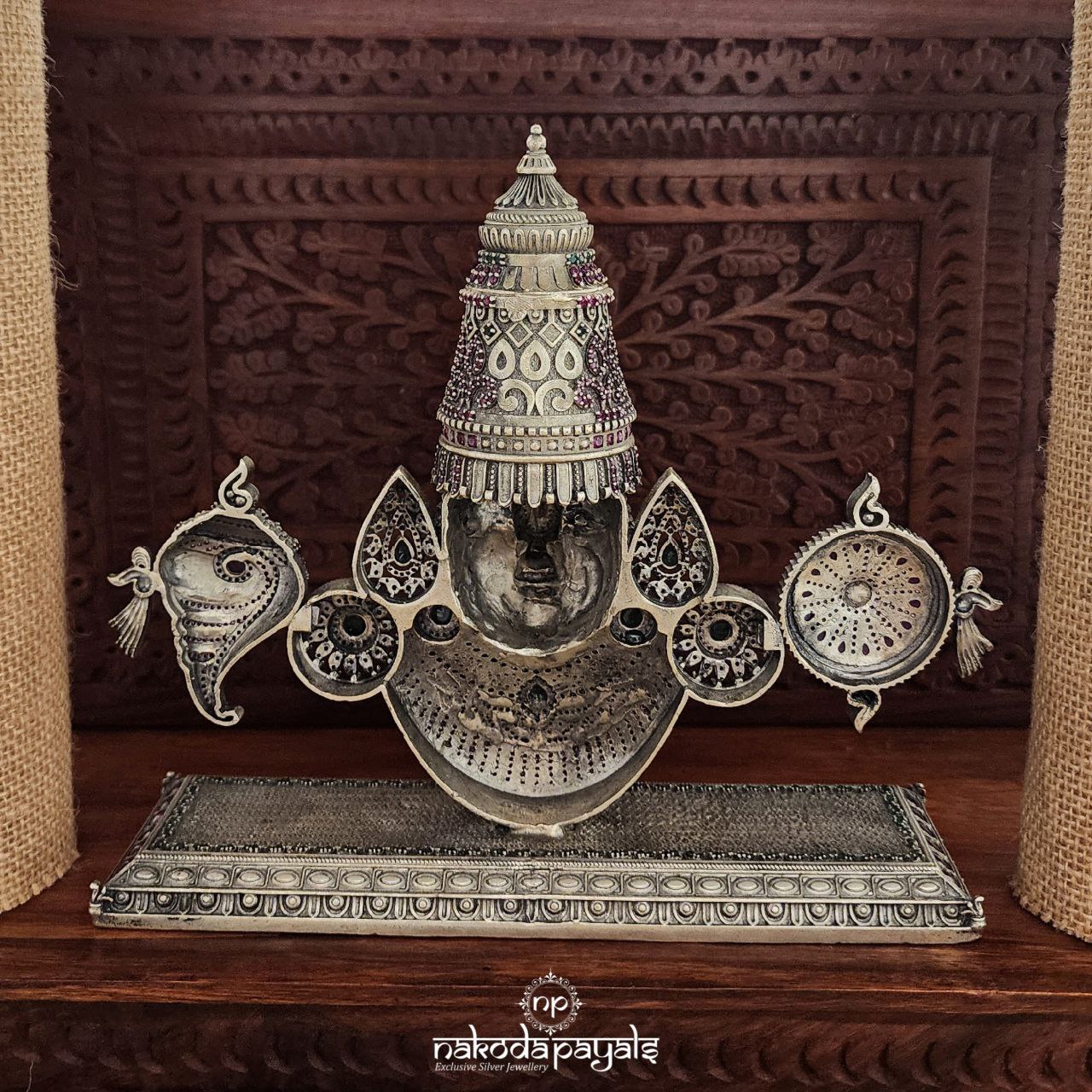 Stones Decor Venkateshwara Idol (Aa01225)